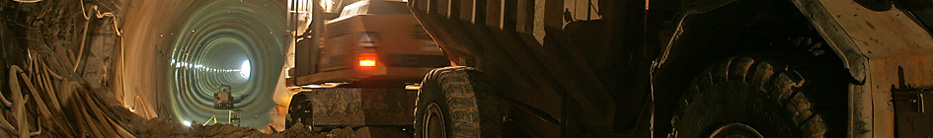 Buschtunnel Aachen-Ronheide - Header Vortrieb