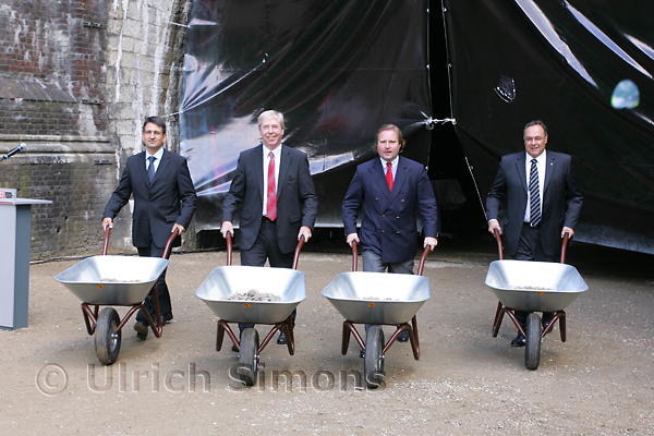 Buschtunnel Aachen-Ronheide - Baubeginn