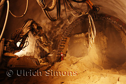 Buschtunnel Aachen-Ronheide - Vortrieb